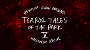 S7E09 Terror Tales of the Park V Title Card