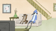 S7E09.024 Mordecai and Rigby Watching TV