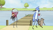 S7E09.046 Mordecai and Rigby Going Back to Work Disturbed