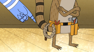 S6E07.056 Mordecai Pointing at Rigby's Utility Whip