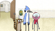 S5E21.91.5 Mordecai, Rigby, & Benson's Shocked Reaction