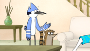 S6E21.027 Mordecai Asking Who Party Horse Is