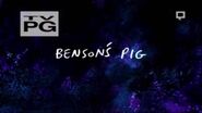 S7E13 Benson's Pig Title Card