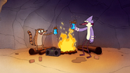 S4E17.013 Mordecai and Rigby Opening Their Shaken Soda
