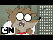 Regular Show - Stuck In Elevator (Clip 1) - Cartoon Network