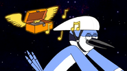 S7E11.179 Winged Music Box Putting Mordecai to Sleep