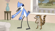 S7E08.048 Mordecai Trying to Remind Muscle Man