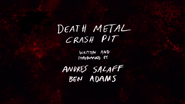Death Metal Crash Pit Title