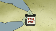 S3E35.202 Muscle Man's Hand in Face Paint