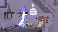 S4E34.022 Mordecai, Rigby, and Hi-Five Laughing