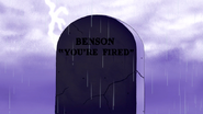 S5E30.075 Benson's Tombstone - You're Fired