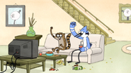 S4E24.001 Mordecai and Rigby Watching Carter and Briggs