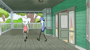 S5E27.P03 Mordecai & CJ Heading Off on Their Date