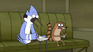S5E12.226 Mordecai and Rigby Working Fast