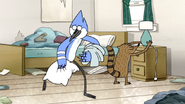 S3E34.079 Mordecai and Rigby Still Cleaning