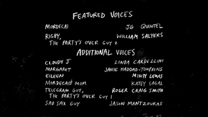 S6E11 Sad Sax Credits