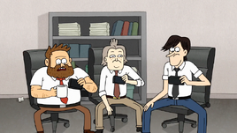 S7E25.074 Time for our corporately mandated lunch