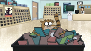 S7E06.047 Rigby Looking at the Discount Games