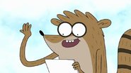 S7E36.128 Rigby Practicing His Speech