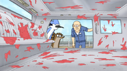 S4E21.079 Roger Seeing the Mess Mordecai and Rigby Made