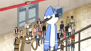 S6E13.207 Mordecai and Rigby Introducing Themselves to the Prime Minister