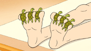 S6E15.090 Sea Turtles Between the Ladies Toes