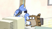 S3E25 Mordecai doesn't want to start internet dating