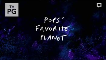 S7E31 Pops' Favorite Planet Title Card