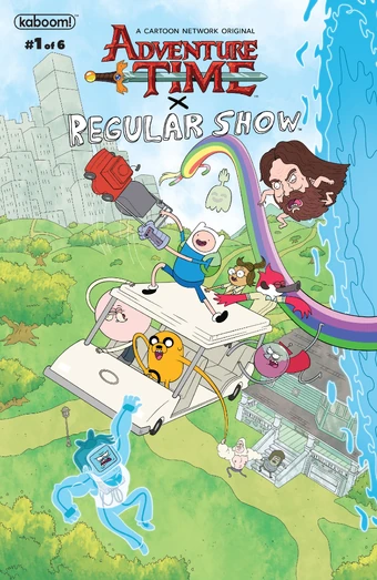 adventure time regular show issue 1 regular show wiki fandom