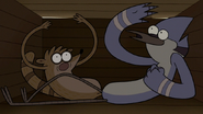 S6E13.219 Mordecai and Rigby Going OOOOH! in a Crate
