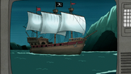 S8E07.039 Pirate Ship on TV