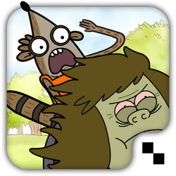 Cartoon Network Games: Regular Show - Ride 'Em Rigby 