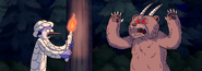 S5E07.050 Mordecai Encountering a Demonic Bear