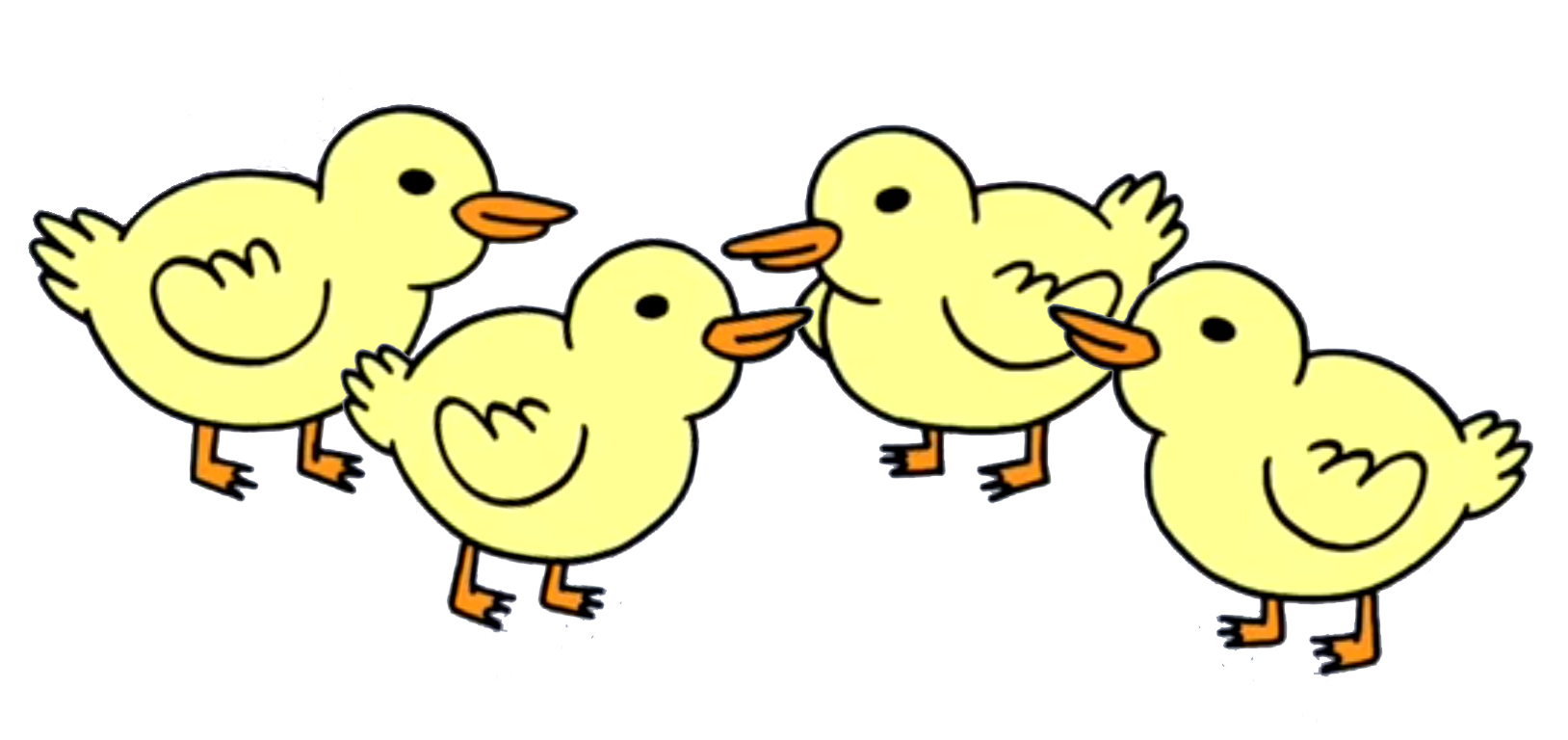 baby ducks cartoon