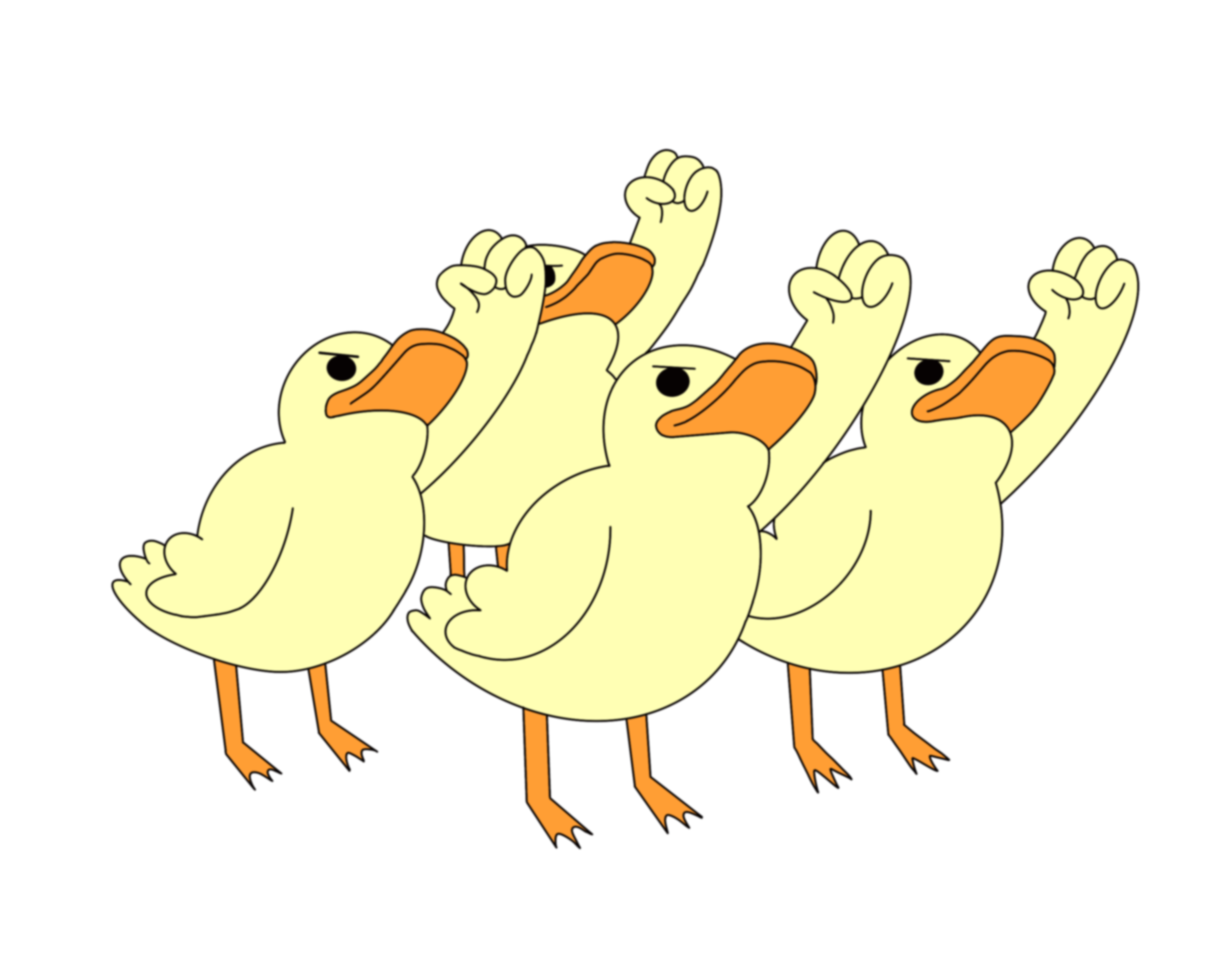 The Baby Ducks are minor characters in Regular Show. 