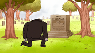 S6E16.064 Floppy Disk Paying Respect at 8-Track's Grave