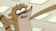 S7E25.190 Rigby Screaming Hamboning