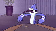 Mordecai feels the ground shaking