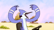 S4E07.006 Mordecai Shouting Guy's Night