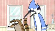 S3E04.008 Mordecai and Rigby Creeped Out by Percy
