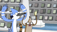S3E34.224 Mordecai and Rigby Happy to Have Their Membership Card Back
