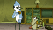S6E19.191 Mordecai and Rigby Putting the Badges On