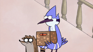S2E09.046 Mordecai and Rigby are not Amused with Muscle Man