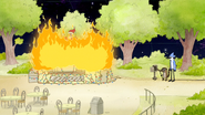 S8E23.409 Snack Bar on Fire