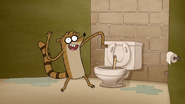 S4E07.016 Rigby Flushing the Toilet