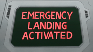 S8E19.025 Emergency Landing Activated