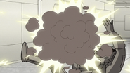 S8E15.158 Toothpick Bomb Blowing Up the Guard