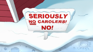 S8E23.136 Seriously No Carolers! No