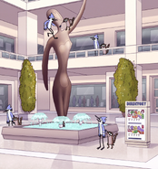 S8E23.356 Theoretical Mall Statue