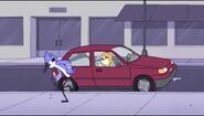 S3E25 Mordecai running away 2